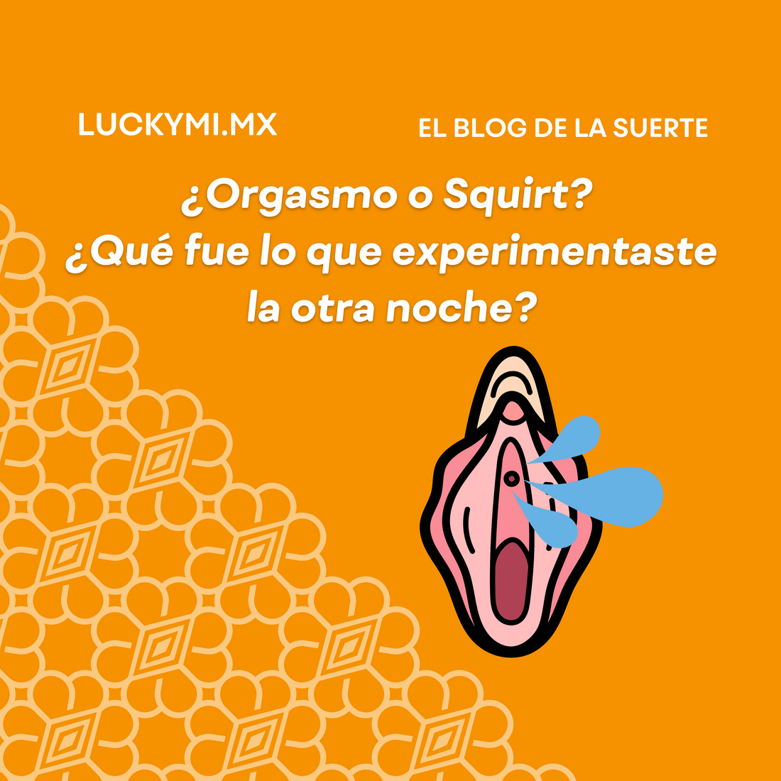 Orgasmo o Squirt? ¿Qué fue lo que experimentaste la otra noche? – Lucky Mï